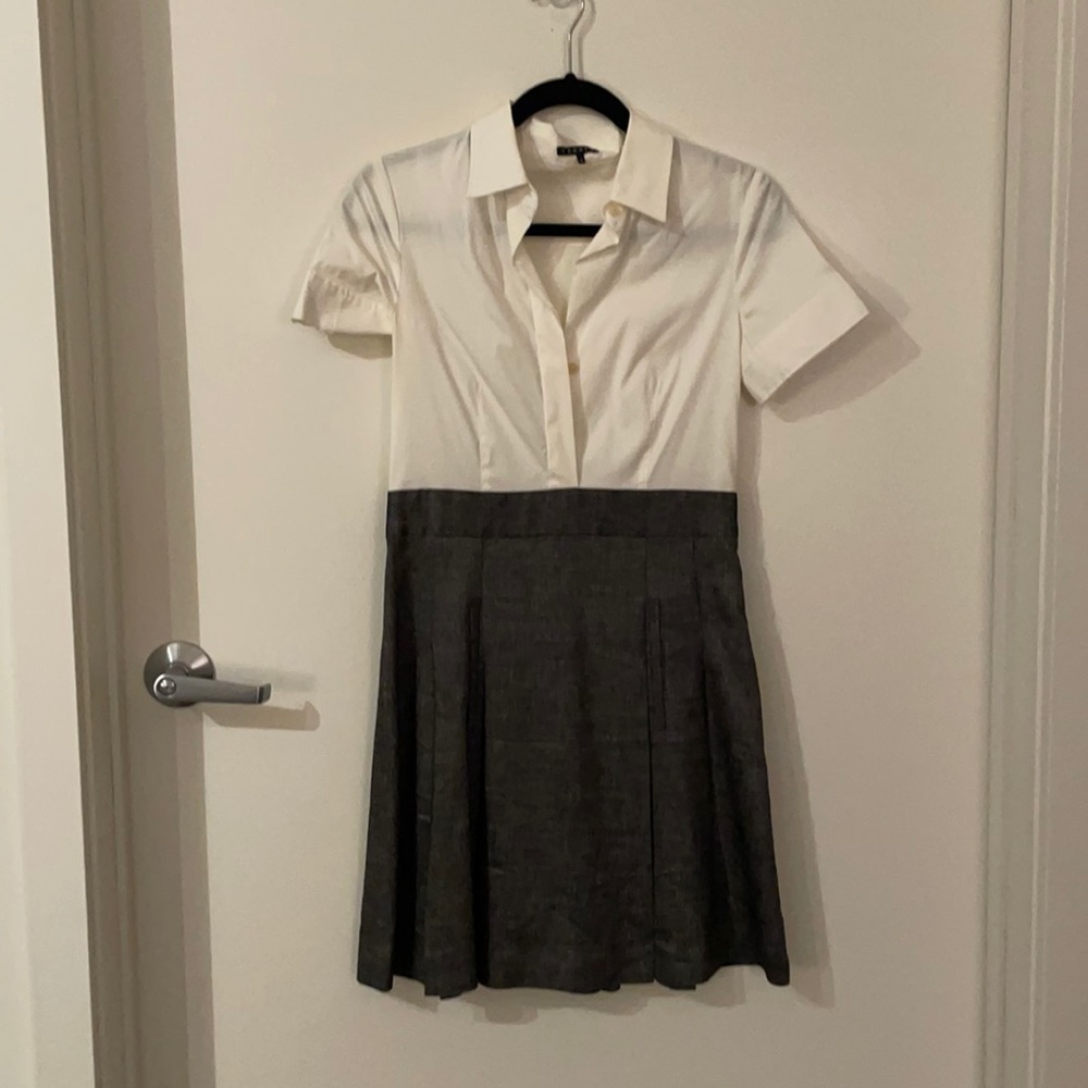 Theory Casual Wool Work Dress Size 4